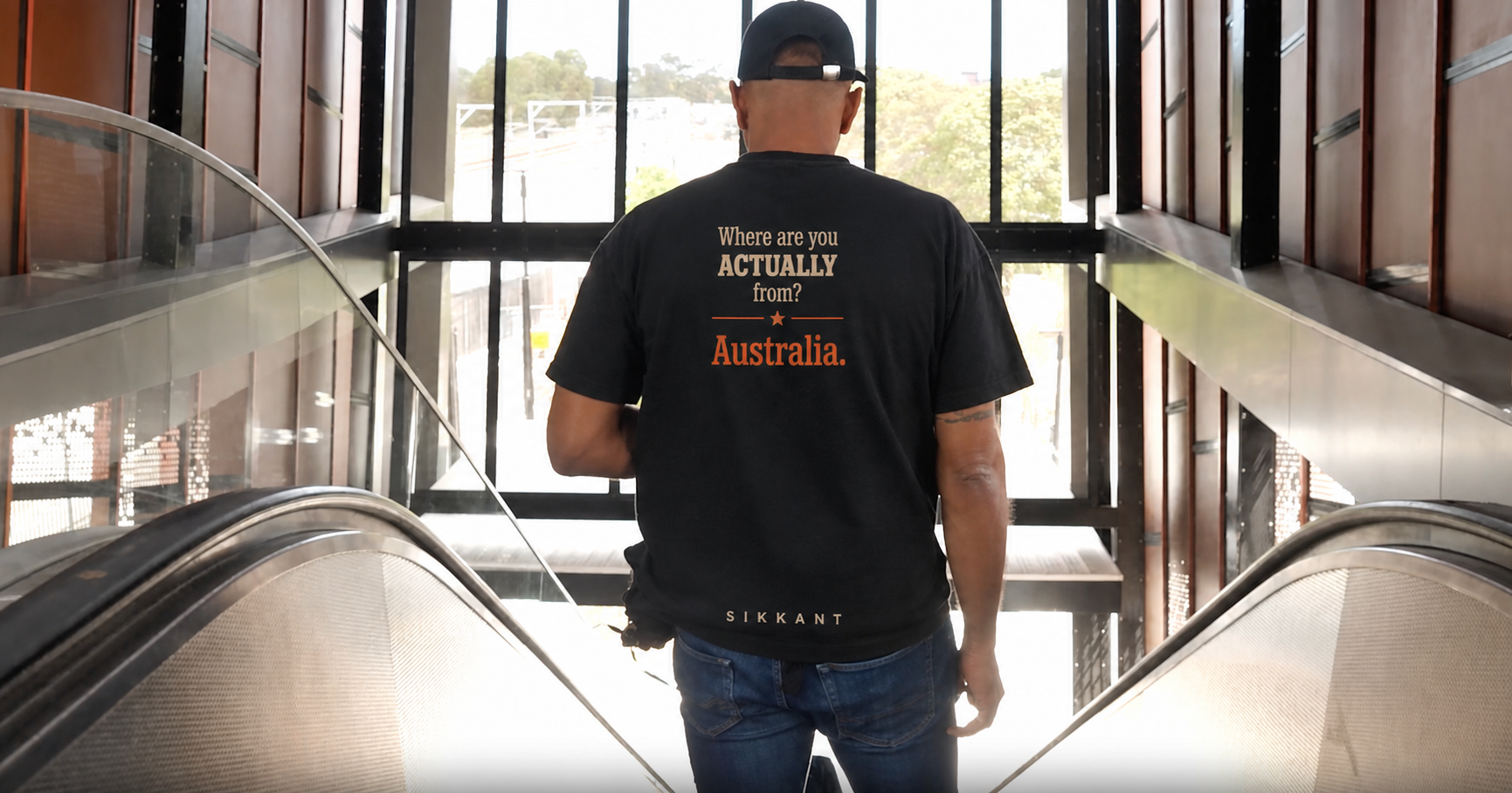 Brown Aussie Tee (Mr Sikkant Edition)