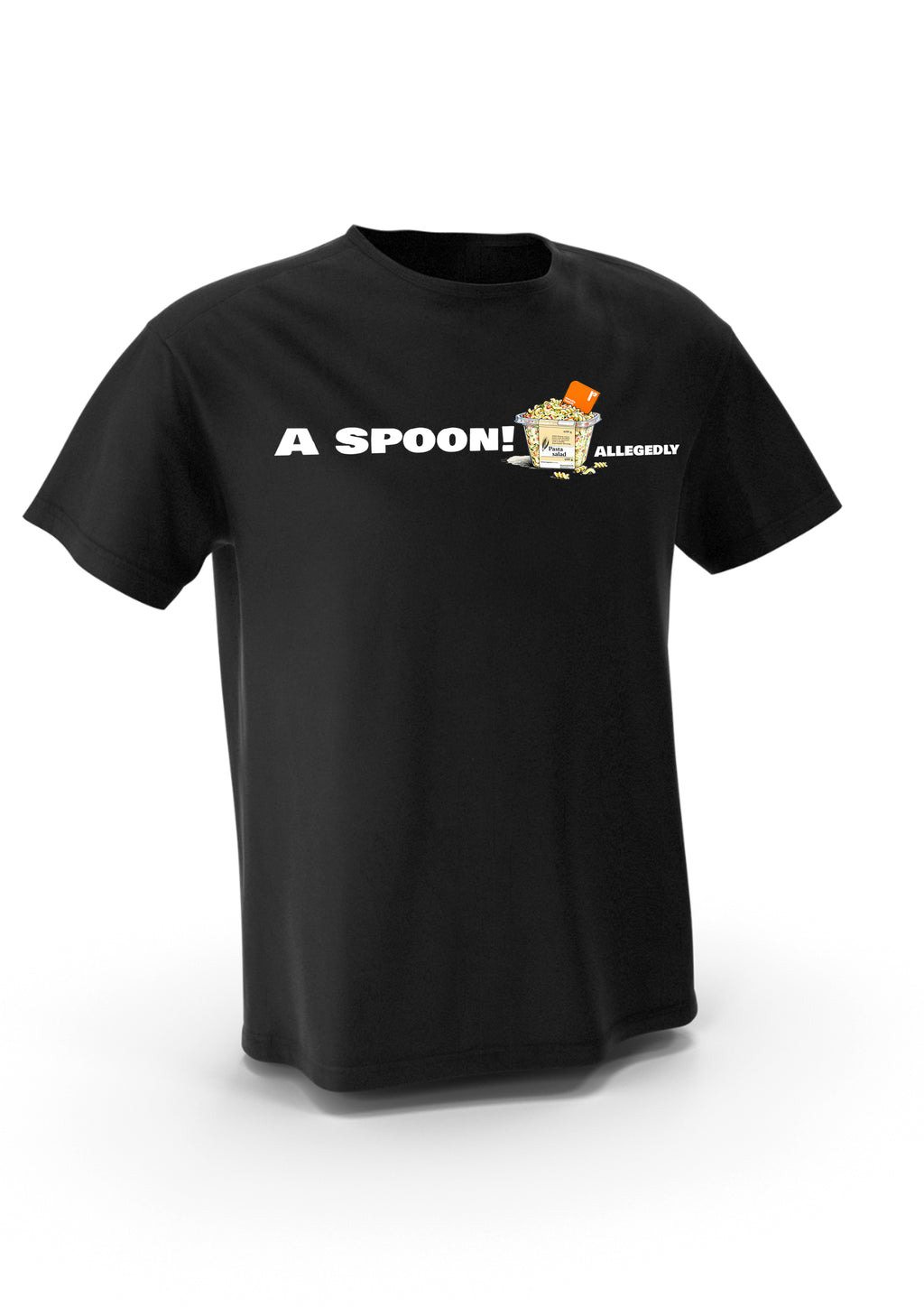 Pasta Salad (Unisex Black Tee)