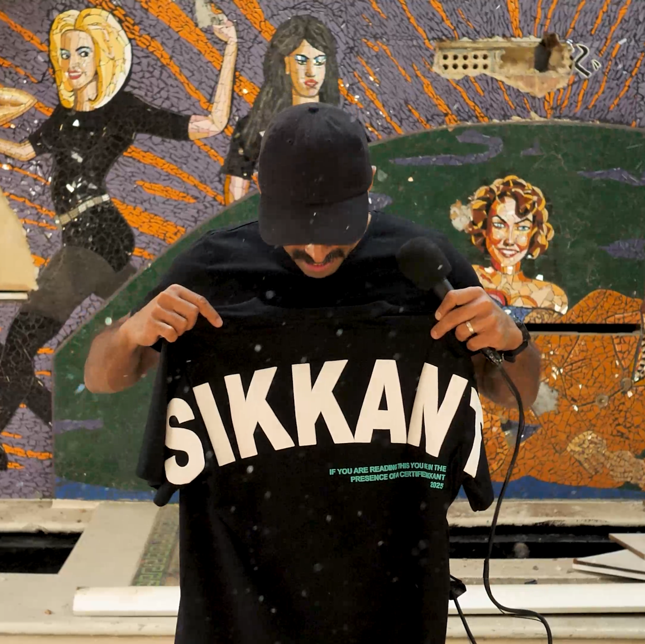 Sikkant Street Super Heavy Tee black (Pre-order)