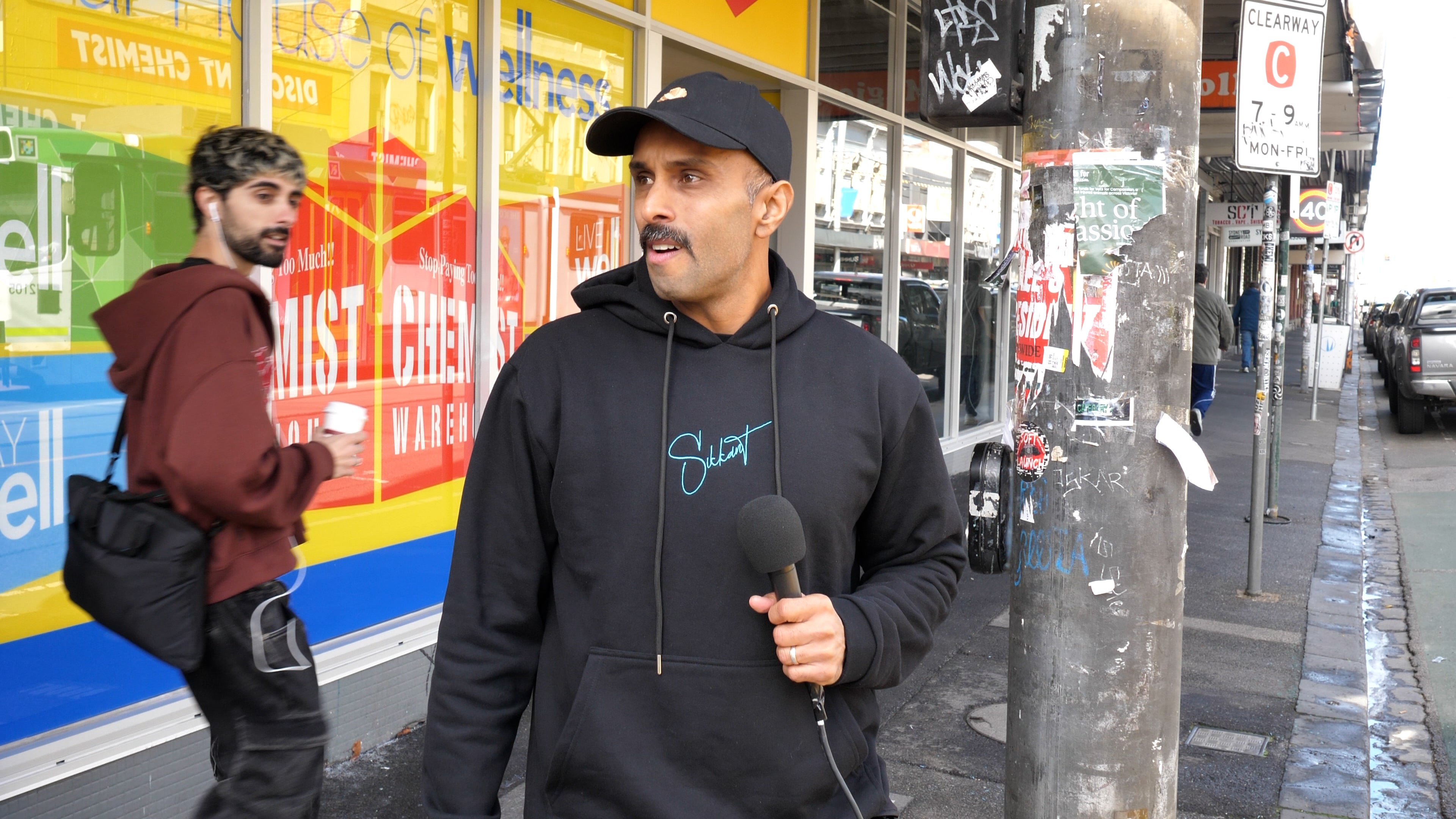 Sikkant Certified Black Hoodie - Cult Teal Signature