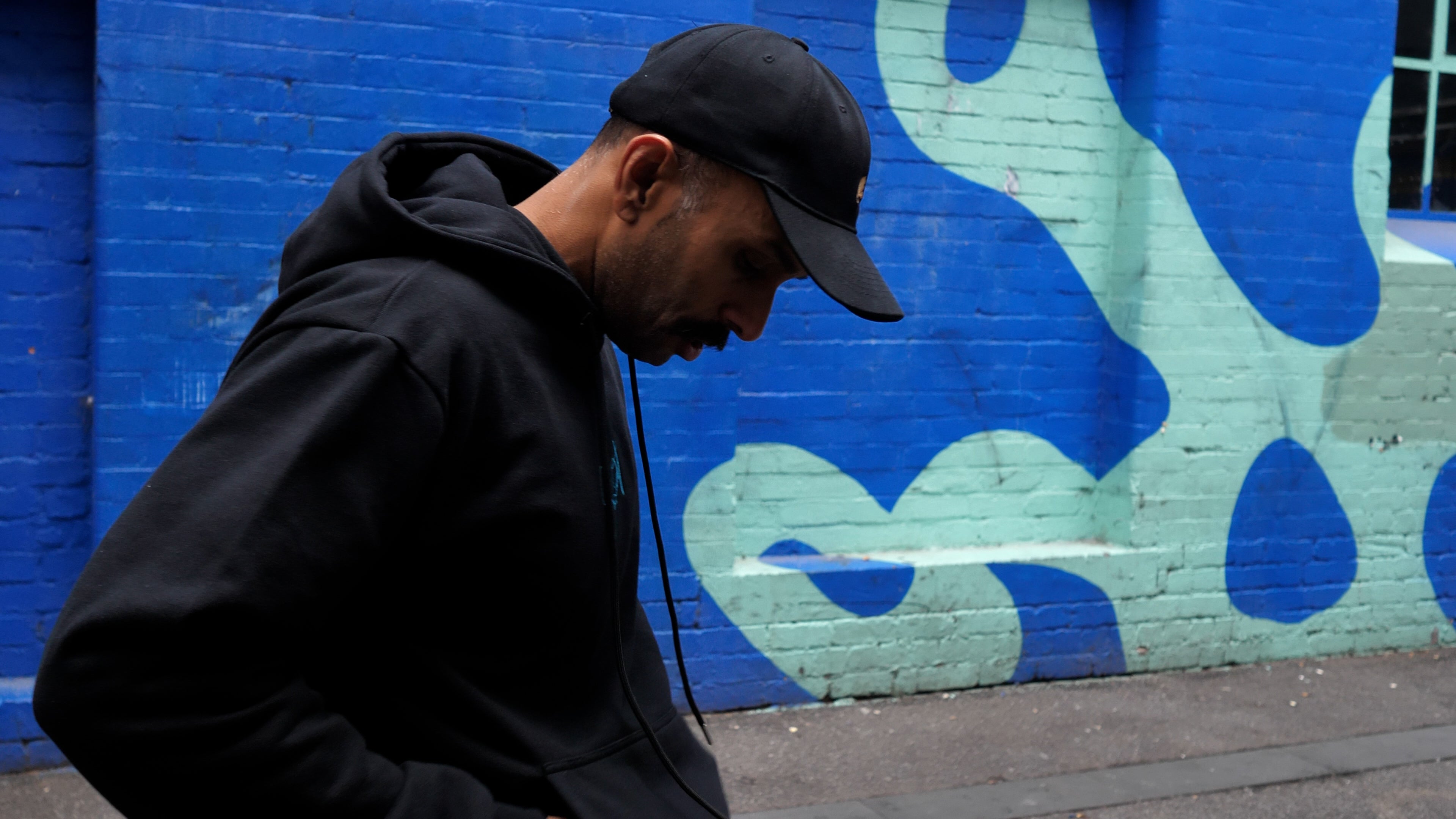 Sikkant Certified Black Hoodie - Cult Teal Signature